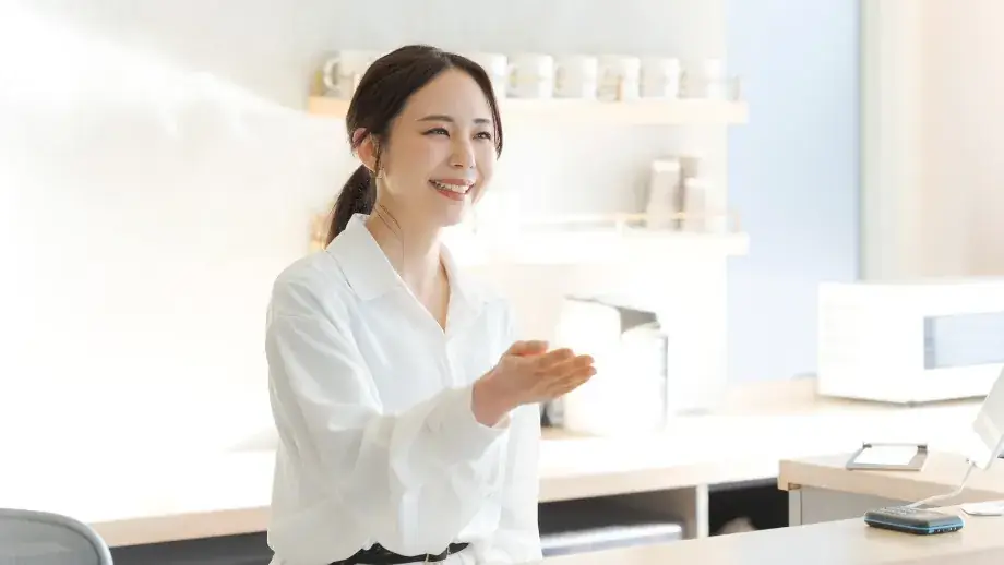 コンシェルジュの受付